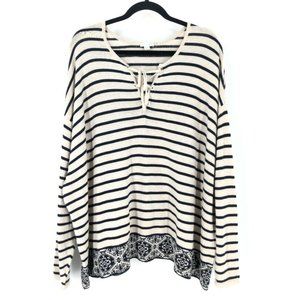 J Jill Pullover Sweater Womens 4X Cotton Blend